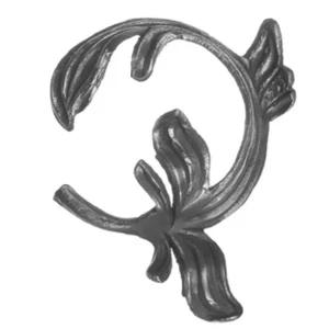 Feuille en fer forgé