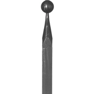 Pointe de lance en fer forgé, épais, différentes dimensions