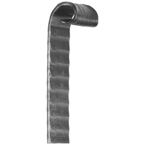 Embout forgé pour profil plat