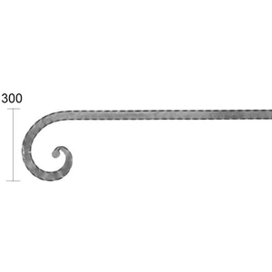 Arc de portail et de clôture, droite, différentes sections