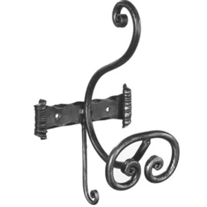 Crochet de porte en fer forgé