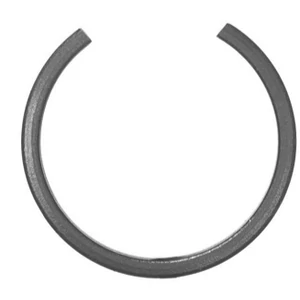 Cercle ouvert, profil plat, différentes sections et diamètres