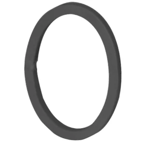 Cercle ovale, profil carré