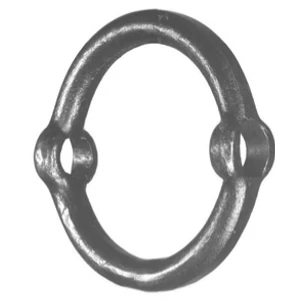 Cercle perforé, profil rond, différentes diamètres