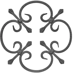 Rosace en fer forgé