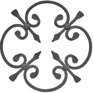 Rosace en fer forgé