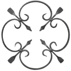 Rosace en fer forgé