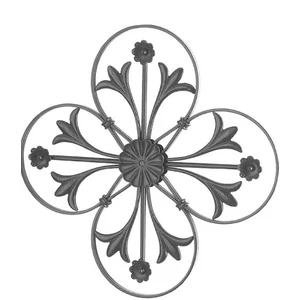 Panneau en fer forgé
