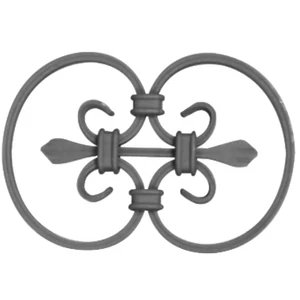 Ornement en fer forgé