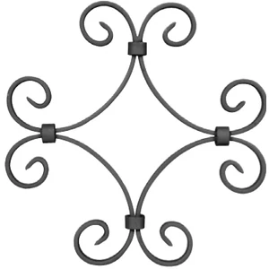 Ornement en fer forgé