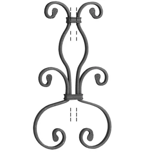 Volute en fer forgé à souder