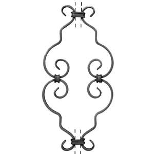 Volute en fer forgé à souder