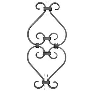 Volute en fer forgé à souder
