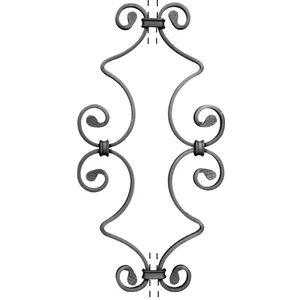 Volute en fer forgé à souder