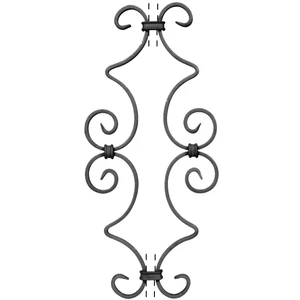 Volute en fer forgé à souder