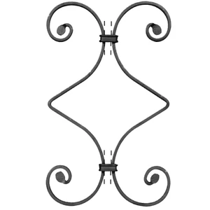 Volute en fer forgé à souder
