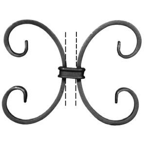 Volute en fer forgé à souder