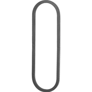 Cercle ovale, profil carré