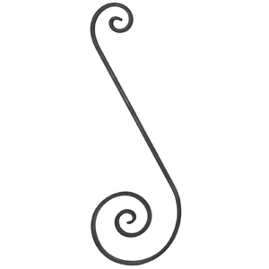 Grande volute en fer forgé