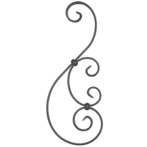 Grande volute en fer forgé