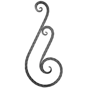 Grande volute en fer forgé