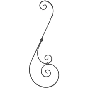 Grande volute en fer forgé