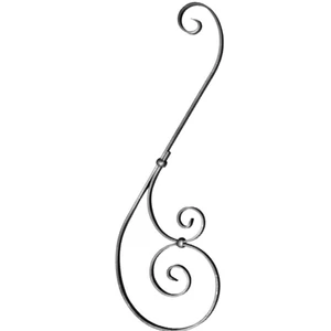 Grande volute en fer forgé