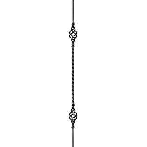 accessoire de ferronnerie, barreau en fer forgé