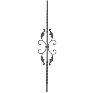 Barreau baroque en fer forgé