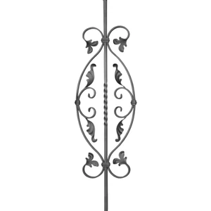 Barreau baroque en fer forgé