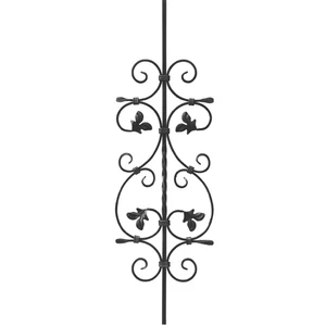 Barreau baroque en fer forgé