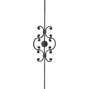 Barreau baroque, forgé à la main