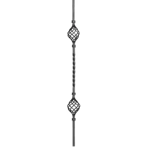 accessoire de ferronnerie, barreau en fer forgé