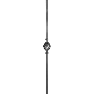 Poteau départ de rampe d'escalier, différentes sections