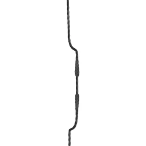 accessoire de ferronnerie, barreau en fer forgé