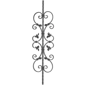 Barreau baroque en fer forgé