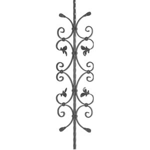 Barreau baroque en fer forgé