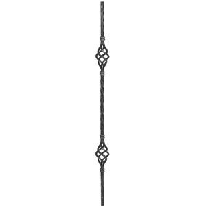 accessoire de ferronnerie, barreau en fer forgé