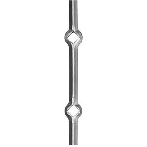 accessoire de ferronnerie, barre à trous