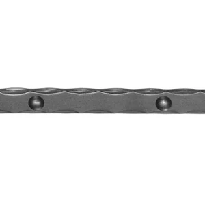 accessoire de ferronnerie, acier martelé
