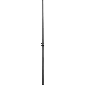 Barreau design moderne en fer forgé, profil rond, différentes sections et hauteurs