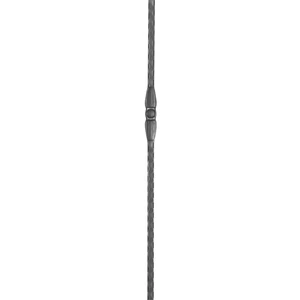accessoire de ferronnerie, poteau en fer forgé