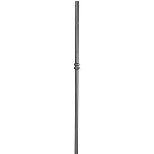 Poteau départ de rampe d'escalier, différentes sections