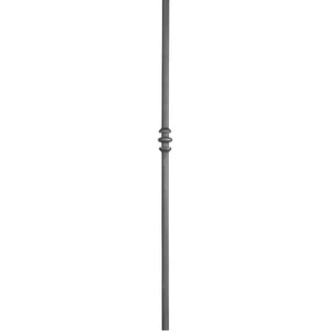 Poteau départ de rampe d'escalier, différentes sections