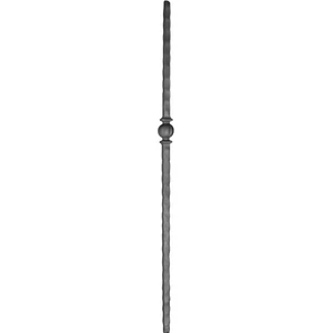 accessoire de ferronnerie, poteau en fer forgé