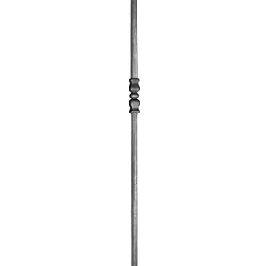accessoire de ferronnerie, poteau en fer forgé