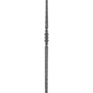 accessoire de ferronnerie, poteau en fer forgé