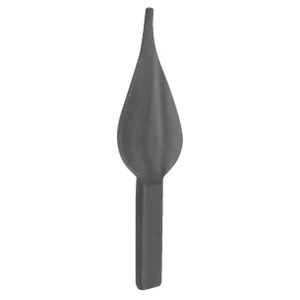 Pointe de lance en fer forgé, différentes dimensions