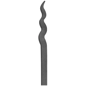 Pointe de lance en fer forgé, différentes dimensions