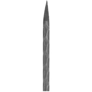 Pointe de lance en fer forgé, différentes dimensions